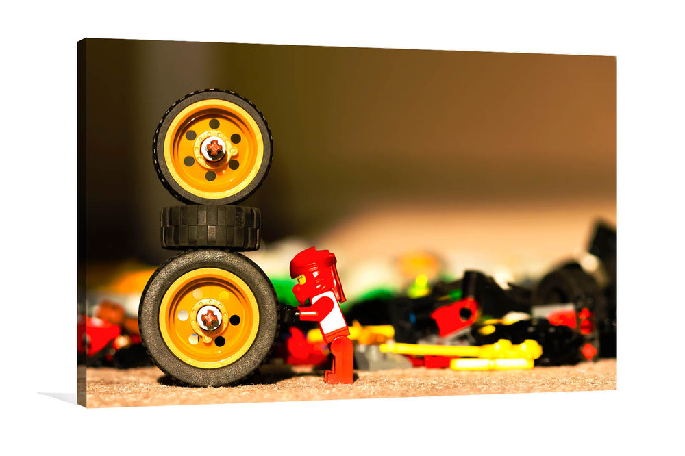 Canvas print Lego