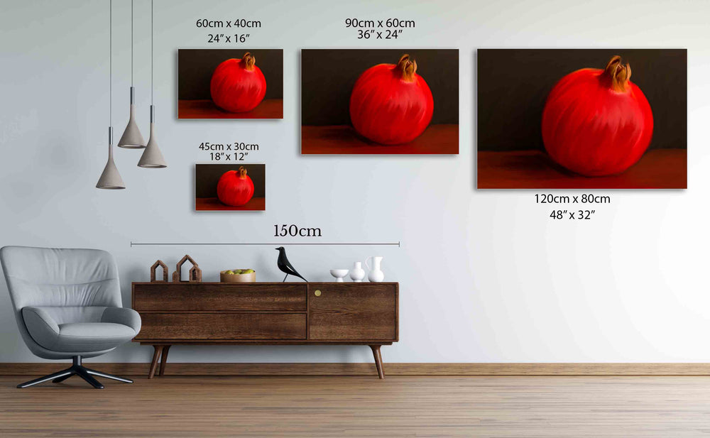 
                  
                    Pomegranate Canvas wall art print
                  
                