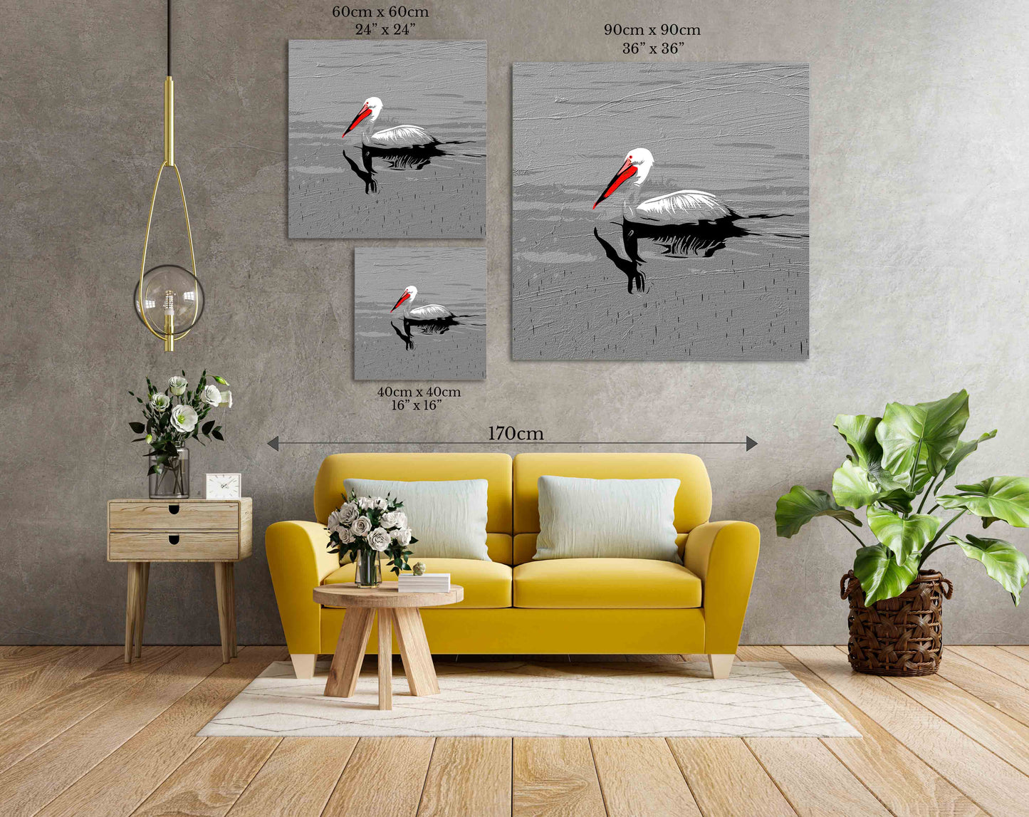 
                  
                    Pelican digital painting wall art
                  
                