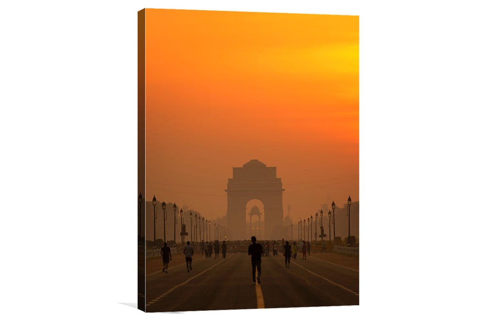 India Gate Canvas  Wall Art