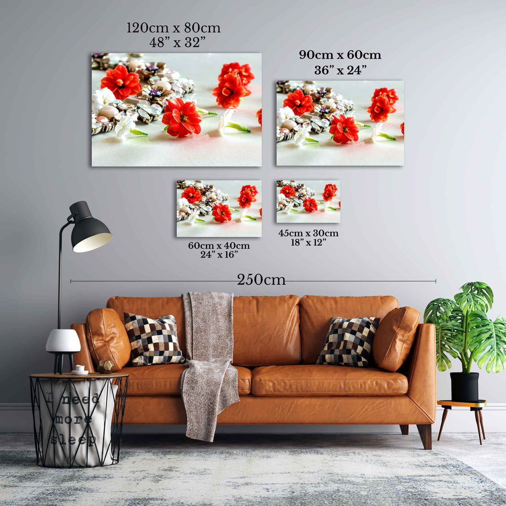 
                  
                    Jewel & Flower Canvas art
                  
                