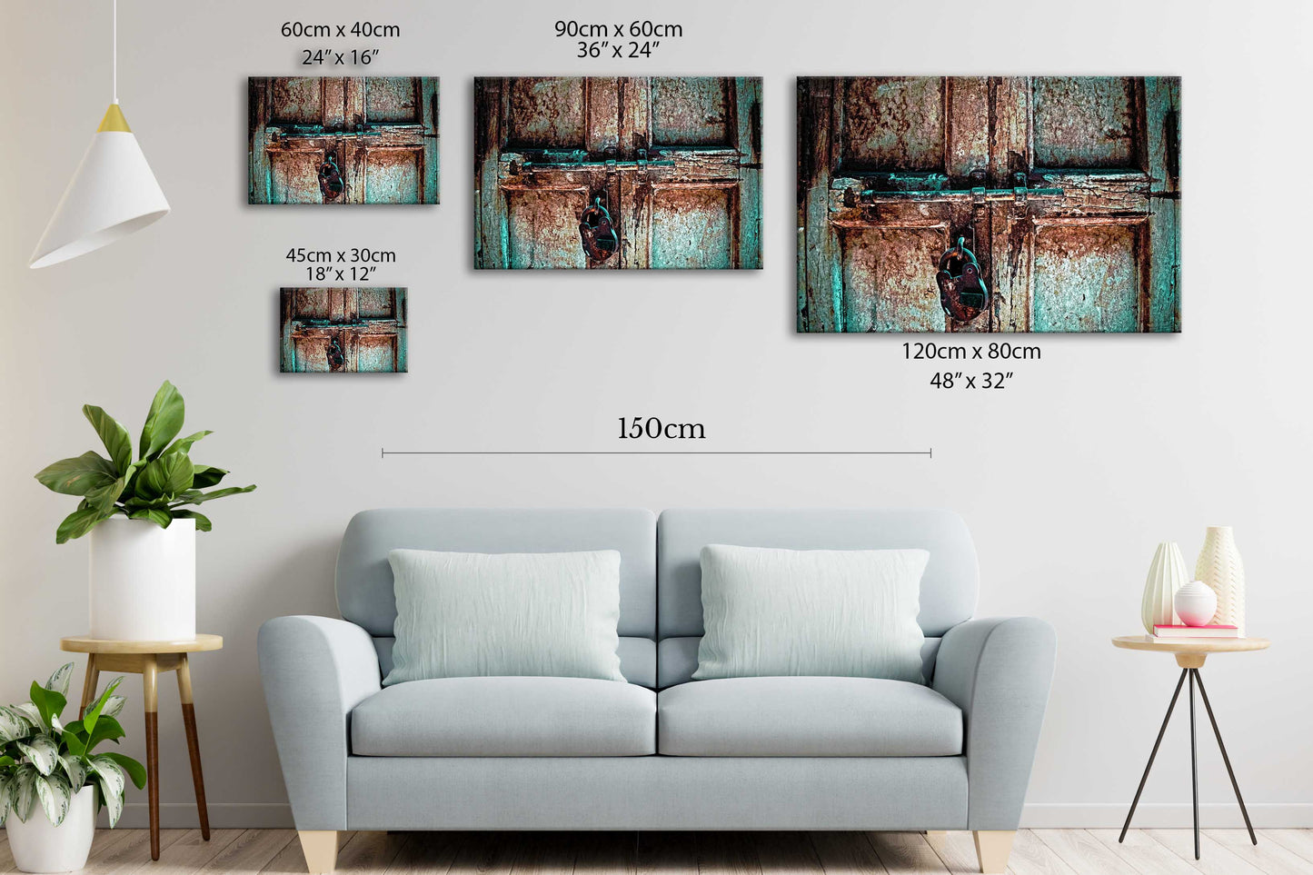 
                  
                    Lock canvas acrylic glass print
                  
                