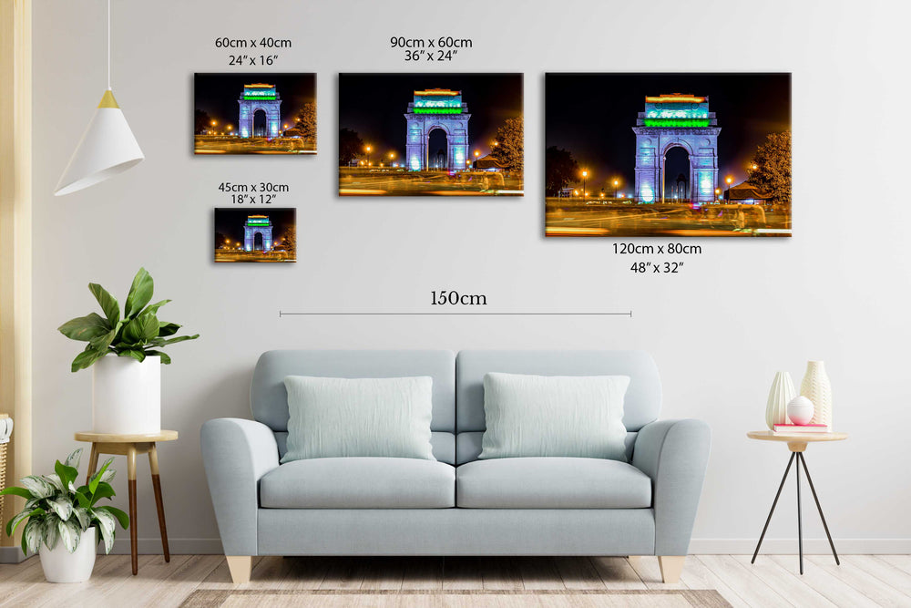 
                  
                    India Gate Print on Canvas
                  
                