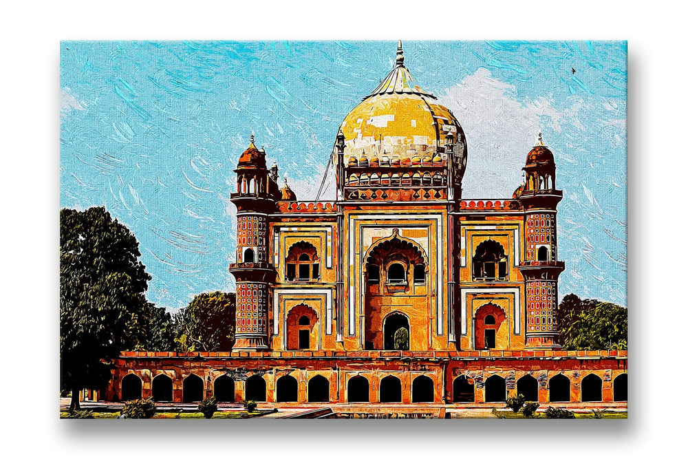 
                  
                    Safdarjung Tomb Painting
                  
                