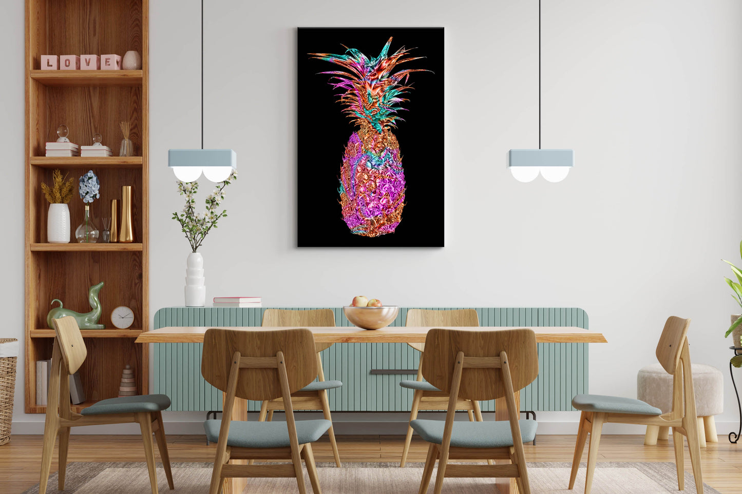 
                  
                    Pineapple canvas painting
                  
                