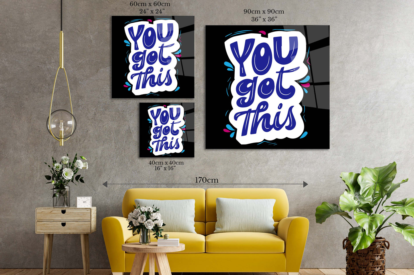 
                  
                    Quote Canvas and Acrylic Print
                  
                