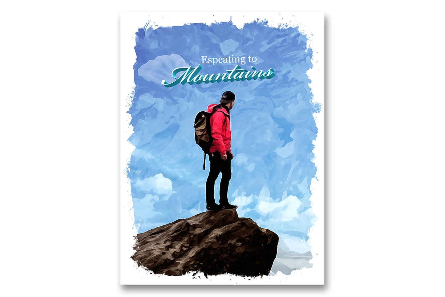 
                  
                    Escaping to Mountains Digital Art
                  
                