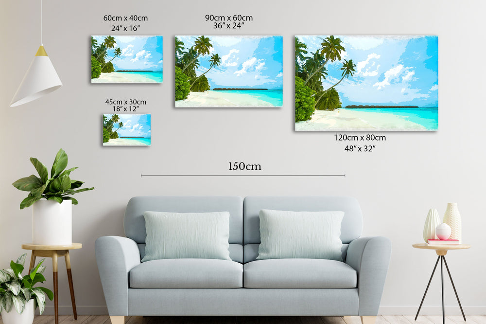 
                  
                    Tropical Beach Painting
                  
                