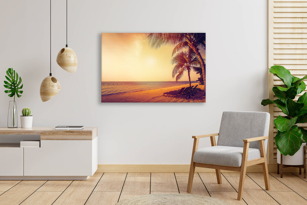 
                  
                    Sunset at beach print
                  
                