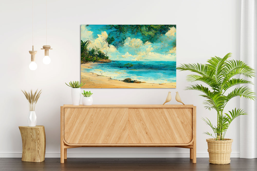 
                  
                    Beautiful Beach Painting: Embracing the Tranquility of Coastal Serenity
                  
                