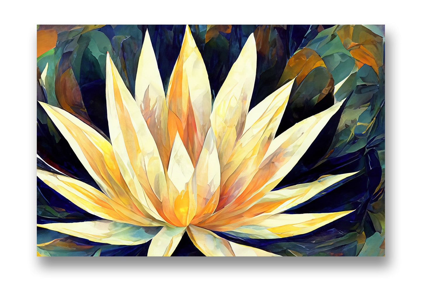 
                  
                    A Vibrant Yellow Flower Painting
                  
                