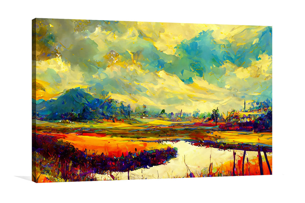 
                  
                    "Scenic Watercolor Landscape Artwork"
                  
                