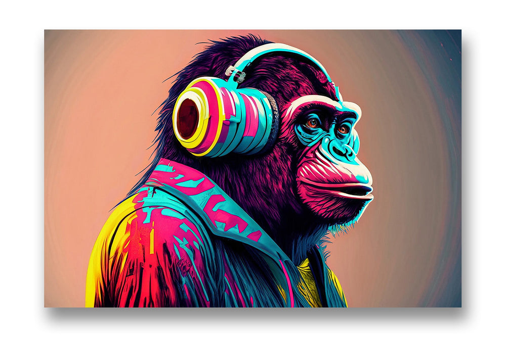 
                  
                    Monkey Abstract Art - "Designer's Collection"
                  
                